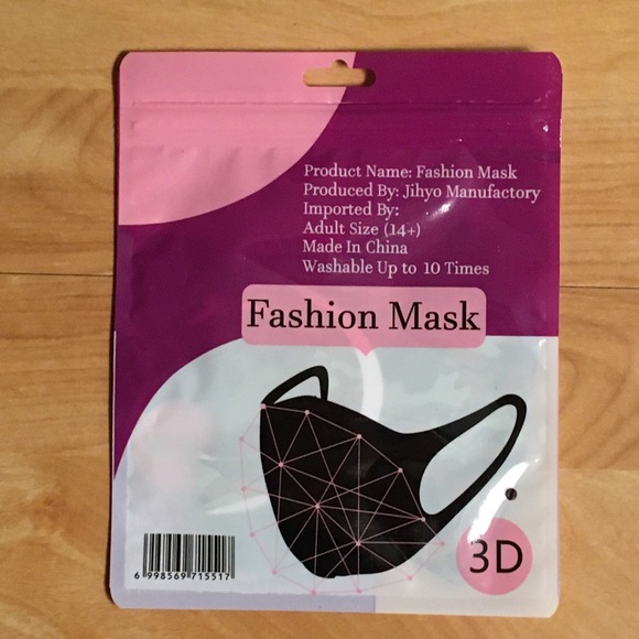 One CAMO & ROSES washable stretch adult mask - Picture 4 of 4
